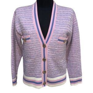 Sandro Lyna Tweed Cardigan